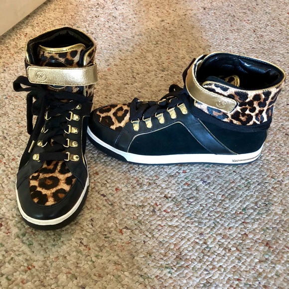 mk high top sneakers
